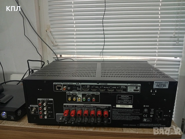 7.1 канален ресивър DENON AVR-2113 4K HDMI, снимка 13 - Ресийвъри, усилватели, смесителни пултове - 53467921