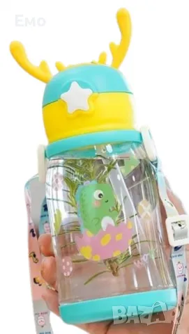 Забавна и практична детска бутилка за вода, снимка 3 - Други стоки за дома - 48701588