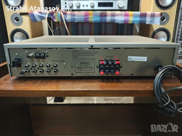 Onkyo TX-7220 FM/AM Стерео Ресивър, снимка 9 - Ресийвъри, усилватели, смесителни пултове - 53450071