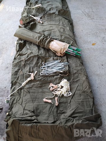 Войнишка палатка нова ( военен , военна , военни , войнишки , армейска , military ), снимка 3 - Палатки - 37982007