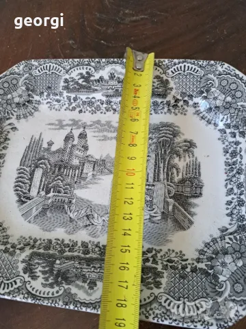 итпанско порцеланово плато   5/2, снимка 7 - Колекции - 49081518