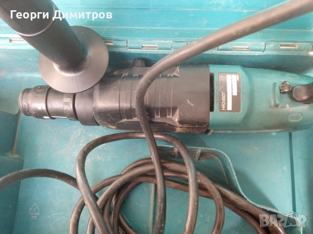 перфоратор MAKITA HR2450T - 780W - три функции, оригинал японски, 2006г., снимка 9 - Перфоратори - 37991776