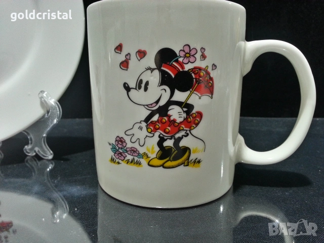 български порцелан детски комплект , снимка 2 - Антикварни и старинни предмети - 53127004