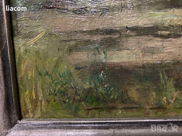 АСЕН БЕЛКОВСКИ/1879-1957/ - масло/пейзаж, снимка 7 - Картини - 39076927