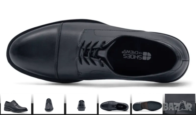  кожени обувки Senator Shoes for Crews работни , противоплъзгащи номер 46, снимка 6 - Ежедневни обувки - 52629361