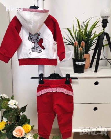 Лукс комплект Edelweiss в червено , снимка 4 - Комплекти за бебе - 39503154