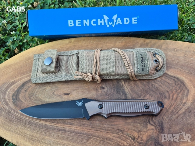 Тактически нож Benchmade Nimravus 140BKSN с текстилна кания,два цвята, снимка 4 - Ножове - 50246648