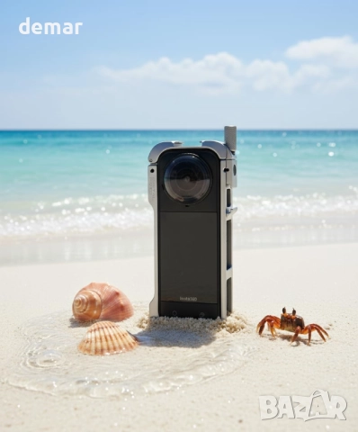 Защитен калъф от алуминиева сплав за Insta 360 X5 с бързо освобождаване, снимка 4 - Чанти, стативи, аксесоари - 51930737