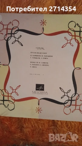 Класическа музика плочи, снимка 4 - Грамофонни плочи - 50475393