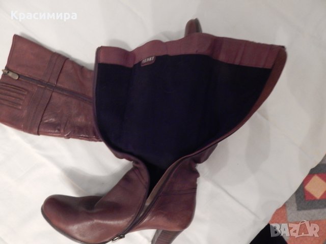 Ботуши №39 - естеств. кожа , снимка 6 - Дамски ботуши - 27969947