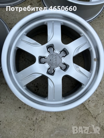 17 цолови алуминиеви джанти за Ауди (Audi), снимка 4 - Гуми и джанти - 52606619