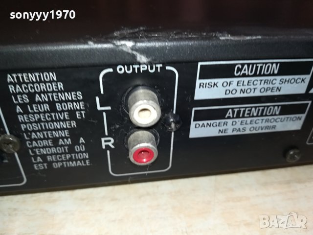 PIONEER F-551 TUNER MADE IN JAPAN 2801241201, снимка 14 - Ресийвъри, усилватели, смесителни пултове - 44012327