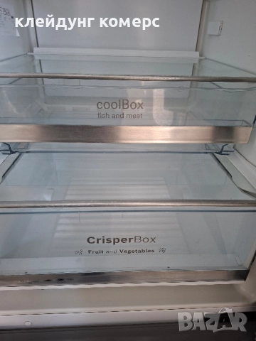 Хладилник с фризер BOSCH NO FROST ИНОКС вис.185см. А+++, снимка 7 - Хладилници - 52420927