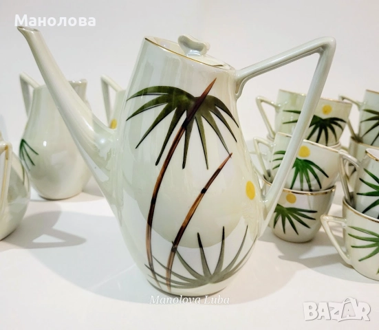 Порцеланов сервиз СИП /фабрика Стойко Иванов Пеев/, снимка 5 - Антикварни и старинни предмети - 52437890