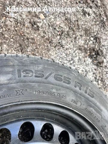 Резервна гума с джанта за Мерцедес Е-класа W210.2104000702., снимка 5 - Гуми и джанти - 48621034