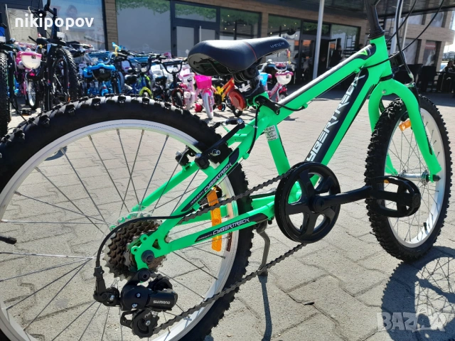 PASSATI Велосипед 20" CYBERTRECK зелен, снимка 6 - Велосипеди - 53559967