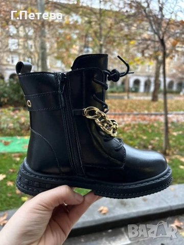 Кожени боти за момиченце , снимка 2 - Детски боти и ботуши - 52563507