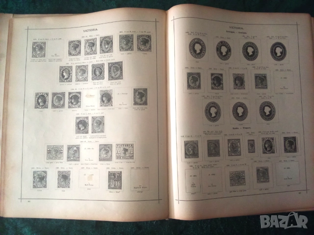 МЕЖДУНАРОДЕН ПОЩЕНСКИ АЛБУМ НА - 19-ТИ ВЕК, снимка 8 - Филателия - 52183437