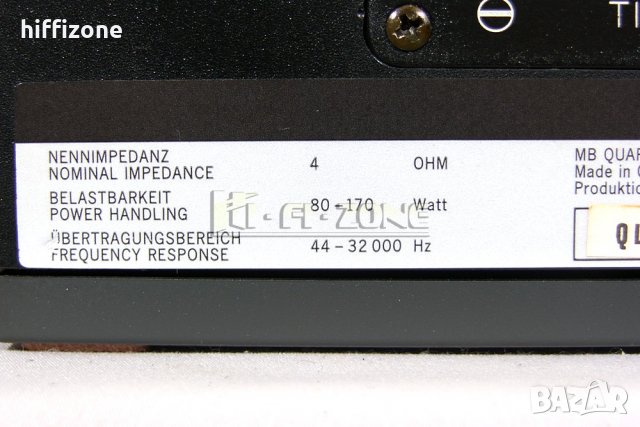 ТОНКОЛОНИ  MB Quart ql 100m , снимка 7 - Тонколони - 33517968