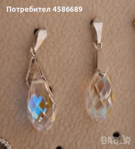 Обеци Swarowski