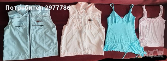 4 броя дамски блузи , снимка 1 - Потници - 32607486