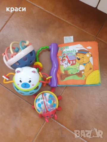 Бебешки играчки с книжка, снимка 3 - Фигурки - 43863067