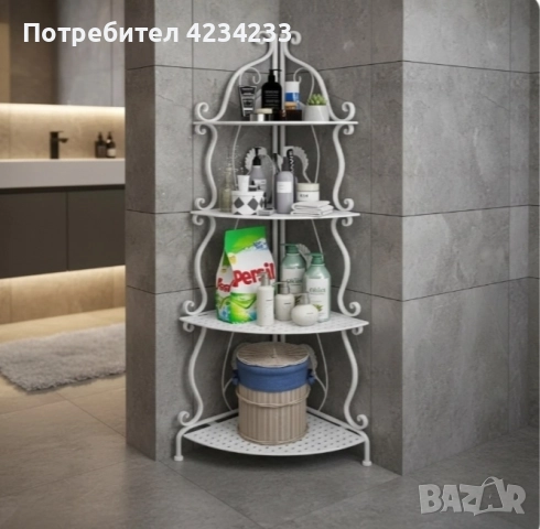 ъглов рафт , снимка 4 - Етажерки - 52928654