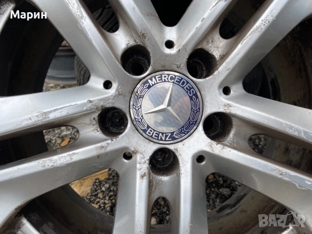 Оригинални джанти 17 цола мерцедес , снимка 6 - Гуми и джанти - 52306341