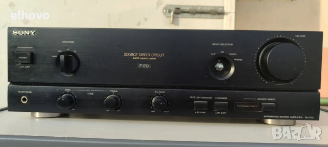 Стерео усилвател Sony TA-F170, снимка 2 - Ресийвъри, усилватели, смесителни пултове - 52662981