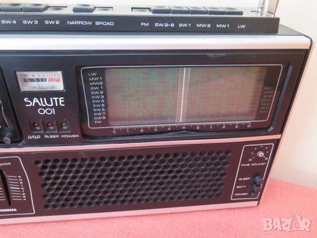 USSR Vintage Salute 001 - 1980г, висок клас радио, снимка 3 - Радиокасетофони, транзистори - 43100196
