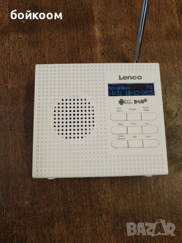 портативно DAB+ , FM радио LENCO, снимка 2 - Радиокасетофони, транзистори - 52721698