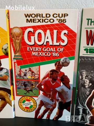 World cup collection  Видеокасети VHS-4 броя, снимка 8 - Плейъри, домашно кино, прожектори - 39159942