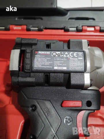 Безчетков Акумулаторен Ударен Гайковерт  PARKSIDE Performance 12V Li-Ion 5г.гаранция, снимка 7 - Винтоверти - 52397725