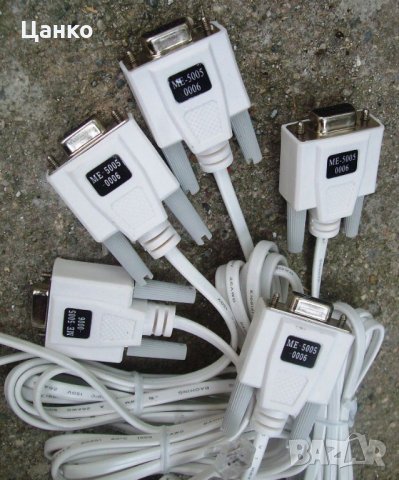 Продавам кабел RS232 9pin / RJ11 ME-5005 0006, снимка 3 - Друга електроника - 26445036