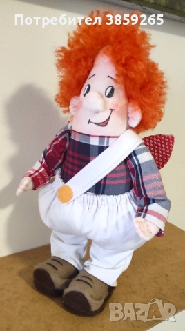 Кукла Карлсон. Фрекен Бок. Ръчно изработена., снимка 2 - Кукли - 52420973