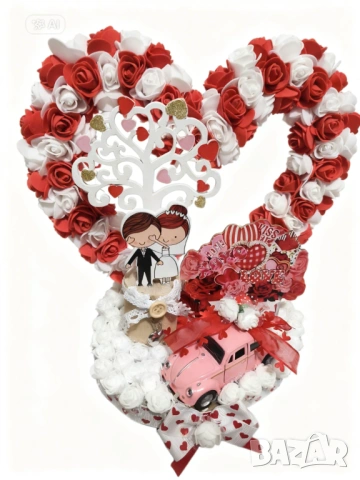 Подарете "Любов", която не увяхва , снимка 2 - Декорация за дома - 53460020