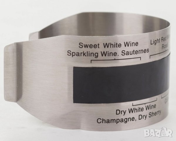 Пръстен-термометър за вино марка Utilinox , снимка 3 - Други - 28097101