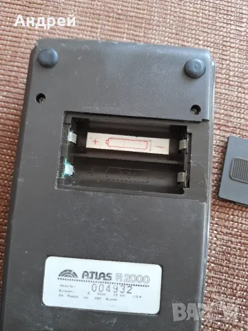 Стар калкулатор Atlas R2000, снимка 6 - Други ценни предмети - 47915428