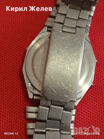 Винтидж електтронен часовник ЕЛЕКТРОНИКА СССР рядък за КОЛЕКЦИОНЕРИ 51751, снимка 6 - Антикварни и старинни предмети - 53594255