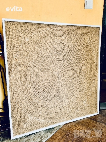 Въздух за стените: Живият ритъм на въжето, снимка 6 - Декорация за дома - 52587783