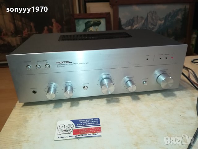 ROTEL AMPLIFIER-ВНОС SWISS 2601240813, снимка 6 - Ресийвъри, усилватели, смесителни пултове - 43981225