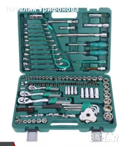 Комплект инструменти за ремонт на автомобил, 121 части, снимка 3 - Аксесоари и консумативи - 52886466