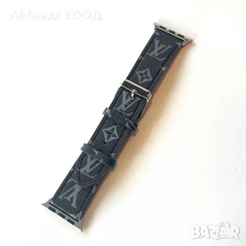 Каишки от ЕКО кожа Louis Vuitton за Apple Watch Ultra/SE/11/10/9/8/7/6/5, снимка 6 - Каишки за часовници - 51132976