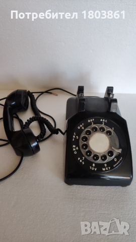 ITT стар телефон, снимка 4 - Антикварни и старинни предмети - 44884975
