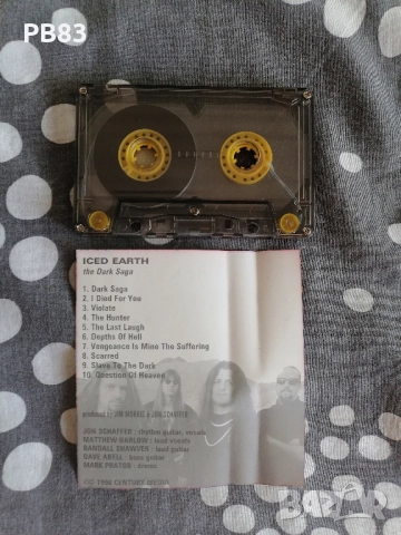 Iced Earth - The Dark Saga (Аудио Касета) , снимка 2 - Аудио касети - 51600382