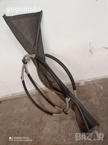 шезлонг Люлеещ се стол, олекотен шезлонг люлка за плаж и градина,лов и риболов , снимка 9 - Къмпинг мебели - 37623143