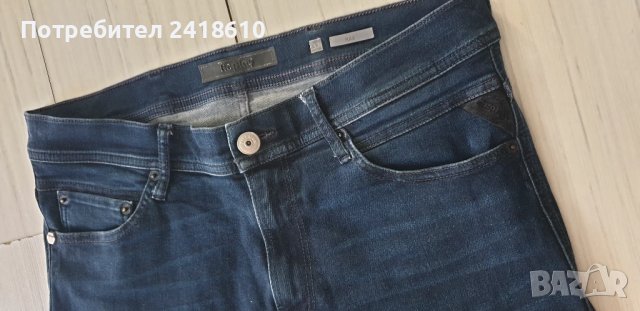 Replay Max Stretch Slim Fit Mens Size 33/30 ОРИГИНАЛ Мъжки Дънки!, снимка 7 - Дънки - 50892676