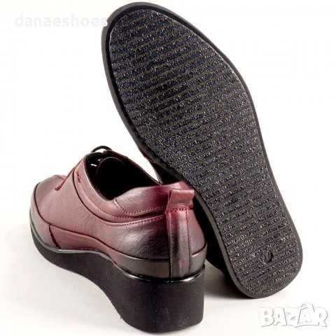 Дамски обувки от естествена кожа на платформа , снимка 2 - Дамски ежедневни обувки - 38129741
