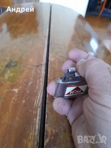 Стара запалка Булгартабак,Цигари Ком, снимка 4 - Колекции - 50009558