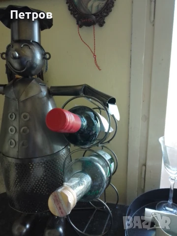 поставка за вино 56/40 см, снимка 2 - Декорация за дома - 50533184